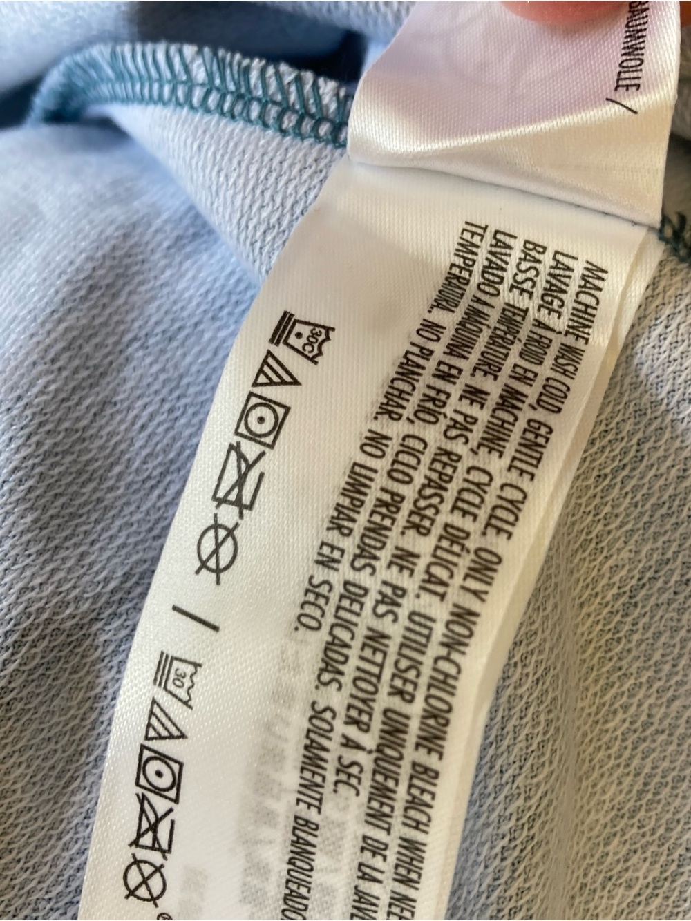 Disney Blue Teal Graphic Women's Nightgown with Elsa Motif - Picture 6 of 7